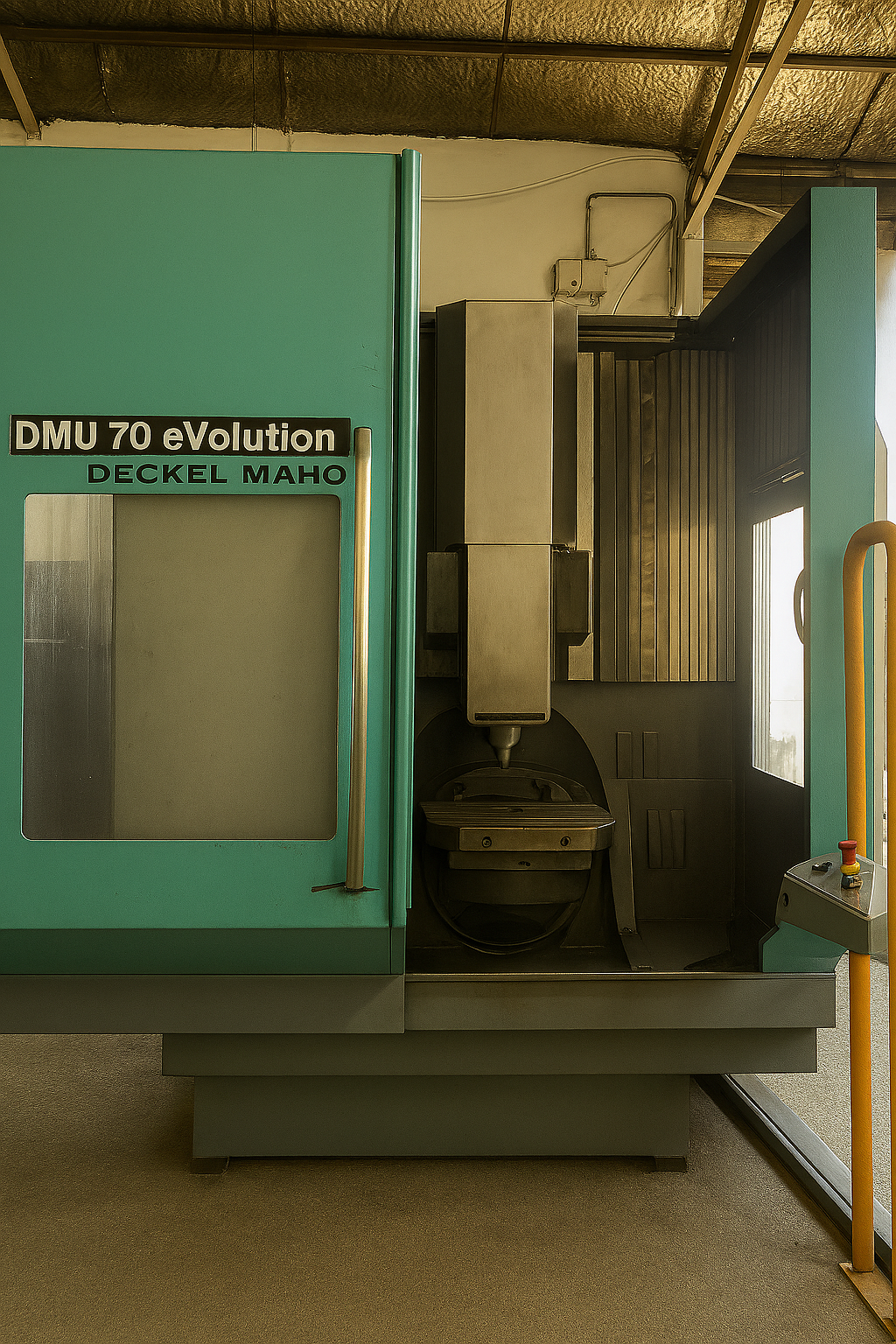 خدمات فرز CNC پنج محور با دستگاه‌های DMU70 و DMU80 | دقت آلمانی، کیفیت صنعتی