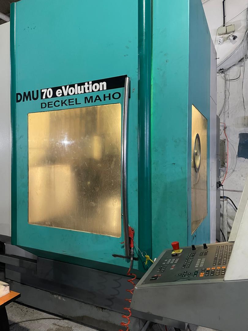 خدمات فرز CNC پنج محور در کرج و تهران | ماشین‌کاری دقیق با DMU70 و DMU80